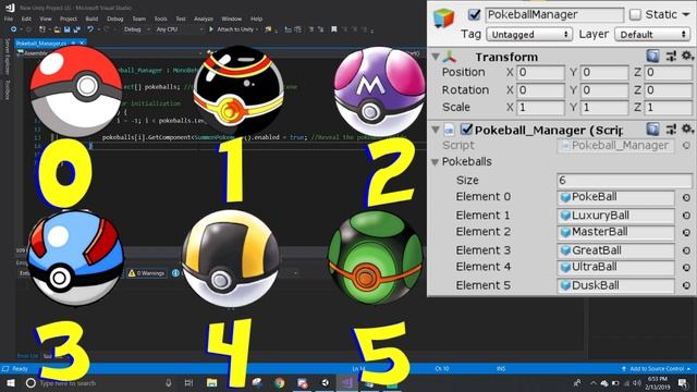 Unity Error - Index Out of Range and Foreach loop смотреть онлайн