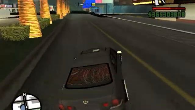 дрифт в игре gta san andreas Toyota Altezza смотреть онлайн