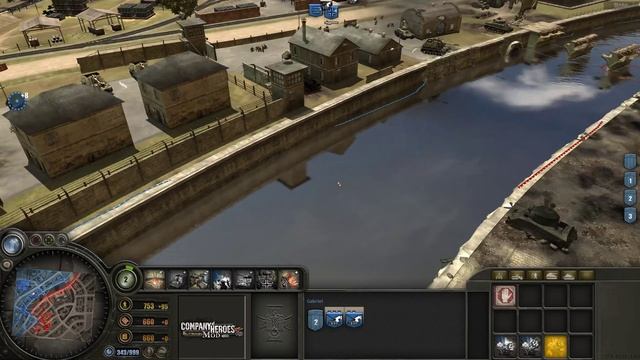 Company of Heroes Blitzkrieg Mod: Panzer Elite Defense смотреть онлайн