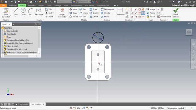 Arbor Press || Autodesk Inventor Tutorial смотреть онлайн