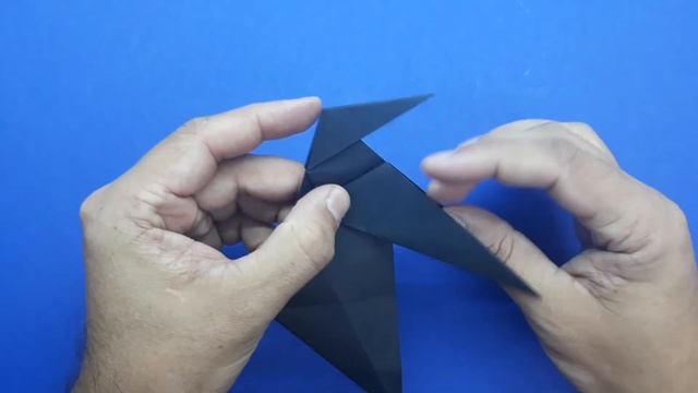Origami Ghost. Idea for Halloween. How to make Ghost with paper. смотреть онлайн