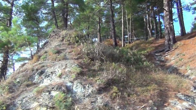 Ольгинка в октябре. Смотровая площадка и закат солнышка ! смотреть онлайн
