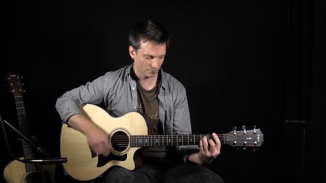 Comparison: Taylor 314ce V-Class • 2012 Taylor 314ce Ltd смотреть онлайн