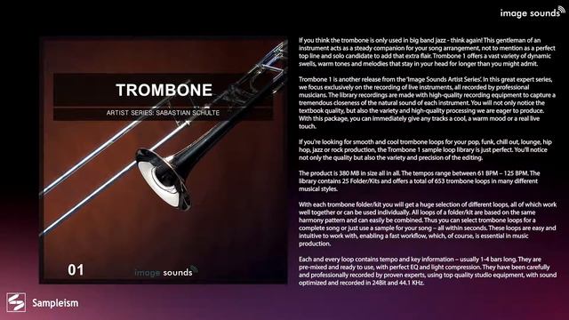 Trombone 1 // Sample Pack // Loops // Image Sounds смотреть онлайн