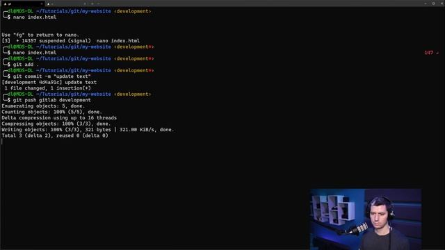 #07 Kurs git-a - GITLAB - Repozytoria zdalne i Pull requesty смотреть онлайн