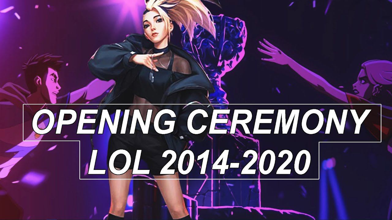 Opening Ceremony League of Legends | Worlds 2014-2020 смотреть онлайн