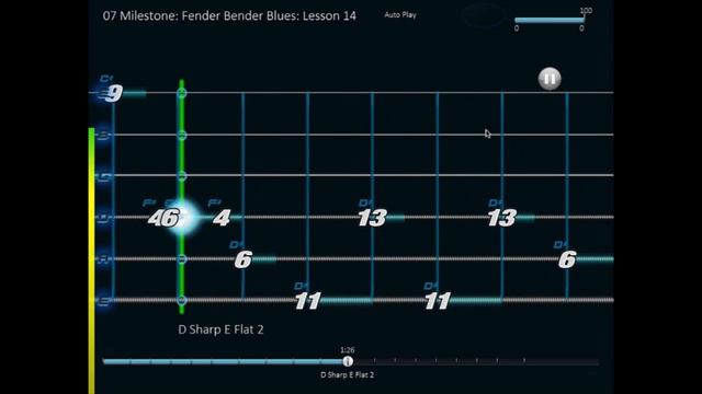 Milestone 7 Tablature - Fender Bender Blues смотреть онлайн