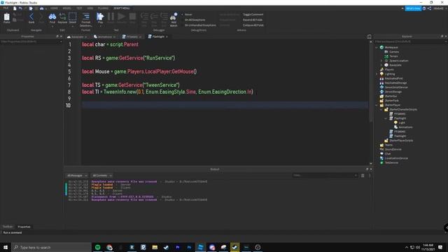 ROBLOX Studio Tutorial Smooth Realistic Flashlight (DEPRECATED / OLD) смотреть онлайн