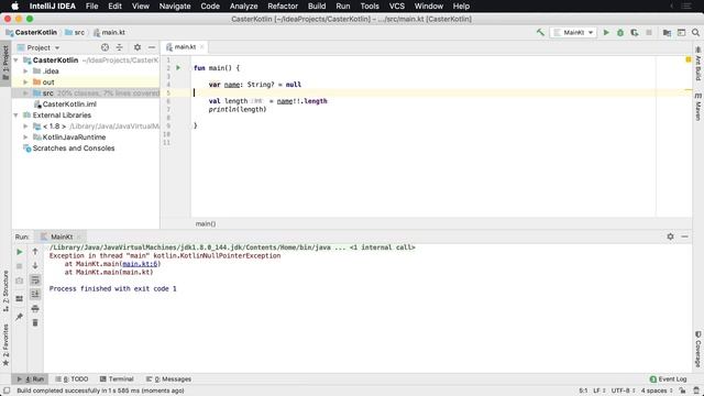 Kotlin Double Bang Operator !! смотреть онлайн