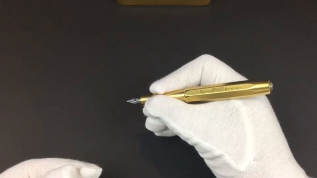 Kaweco BRASS Sport Füller смотреть онлайн