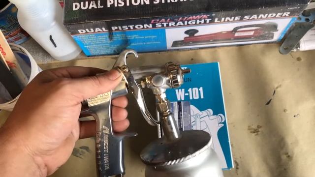 Product Review | Anest Iwata W-101 | Budget gun does it spray good or bad? | Spray fan test | смотреть онлайн