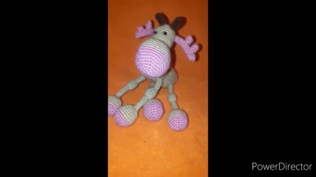 ЛОСЬ - ОЛЕНЬ . СВЯЗАННЫЙ КРЮЧКОМ И С ЛЮБОВЬЮ ! смотреть онлайн