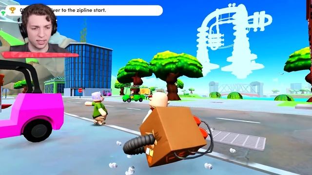 Gang Beasts BUT We MAIL STUFF? (Totally Reliable Delivery Service) смотреть онлайн