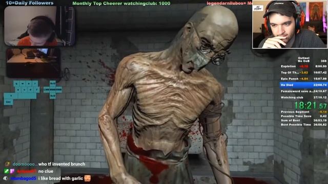 WORLD RECORD "OUTLAST" SPEEDRUN!!! (SCARY JUMPSCARES) смотреть онлайн