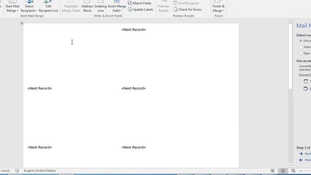Make Simple id Card using mail merge смотреть онлайн