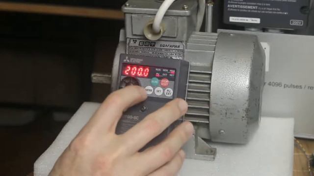 Настройка векторного управления в преобразователе серии FR-D700