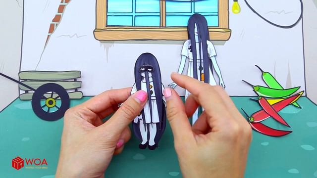 Бумажные Куклы Одеваются - Радужная Юбка И Свадебные Платья Из Бумаги - Barbie Story & Crafts смотреть онлайн