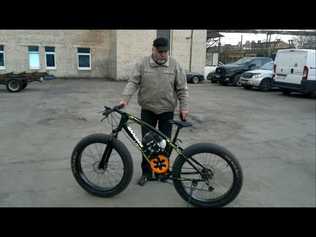 Мото фетбайк Комета с приводом к педалям 2 смотреть онлайн