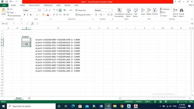 Import XY Coordinates From Autocad Into Excel (Formula //Tips) смотреть онлайн