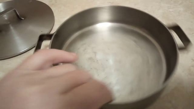 Кастрюля-сковорода ручной работы времён СССР. смотреть онлайн