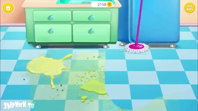 Играем в Игру Как Мультик: Как Мама Помогала С Уборкой В Доме. Зырики ТВ смотреть онлайн