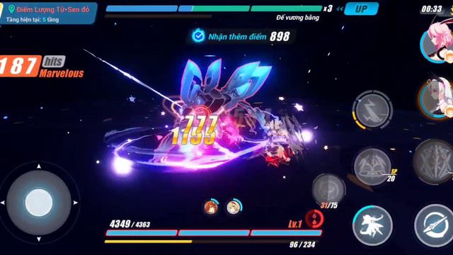 [HI3 Sea] -QS [Red Lotus] - Emperor boss - Lightning buff - 810Pts 177Eh [ML CH FS ] смотреть онлайн