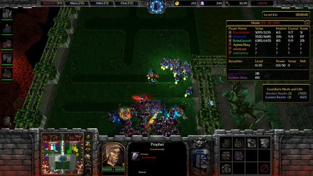 Warcraft 3 Classic HellHalt TD Competitive #172 lost 22 смотреть онлайн