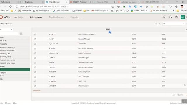 Oracle APEX Automations : Execute Scheduled Automation [6] with English subtitle смотреть онлайн