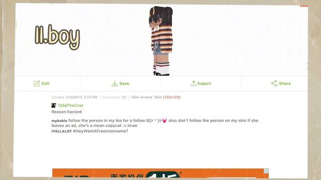 20+ minecraft free skins(boys&girls[from skin-seed]) смотреть онлайн