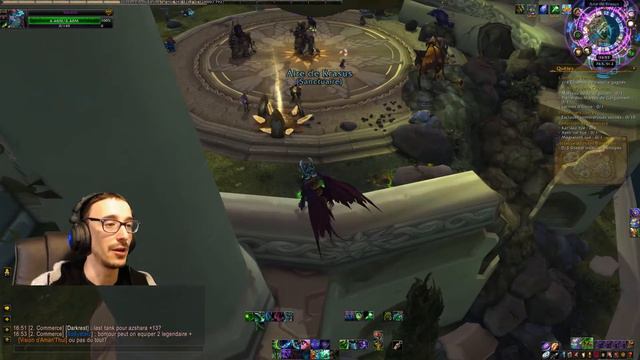 Let's play WoW Legion questing - LE HURLEUR GANGREBRISÉ ! fr (part 94) смотреть онлайн