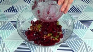 Салат со Свеклой, Куриным Филе и Фасолью ! Оригинальный Салат на Каждый День !