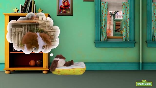 Sesame Street: Elmo & Tango Puppy Cam | Elmo's Puppy смотреть онлайн