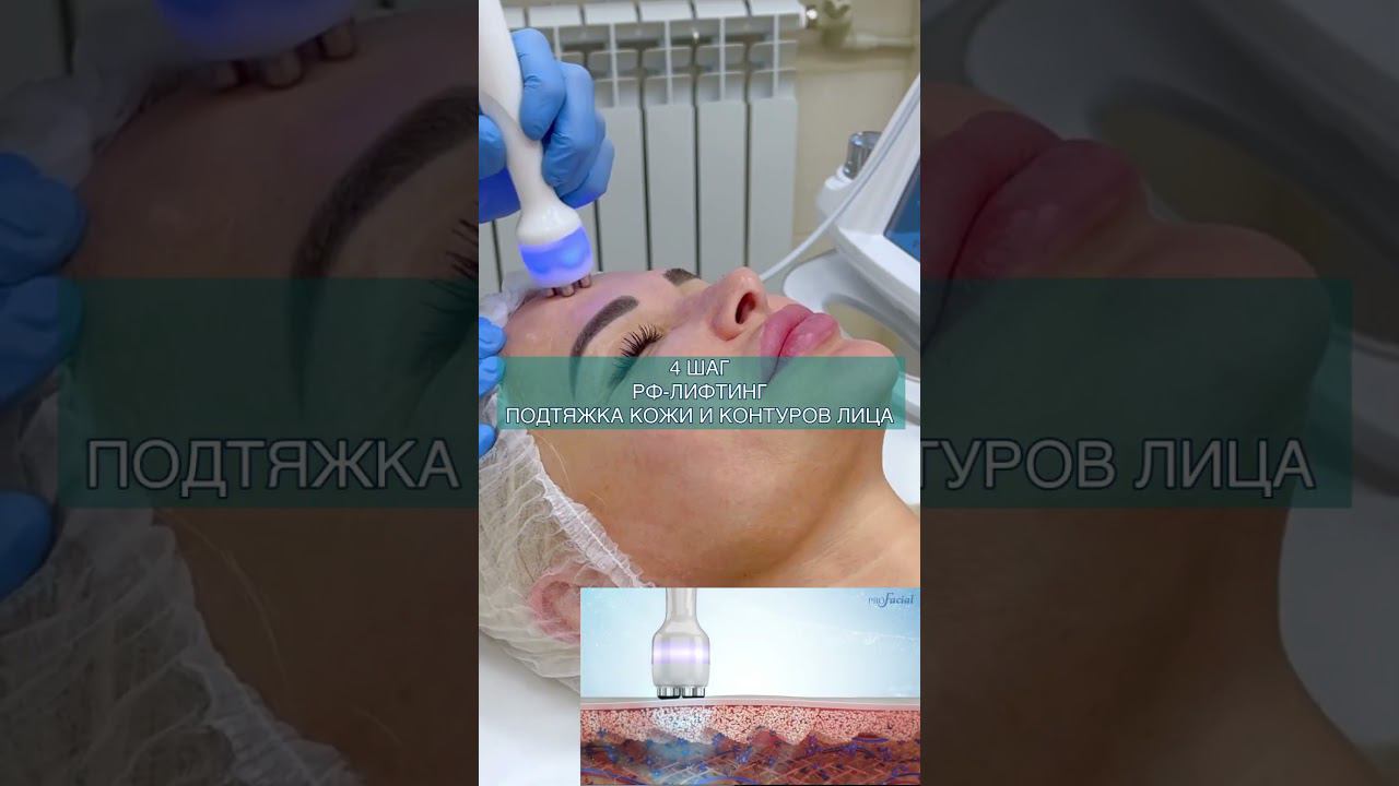 6 в одном: 3 этапа Гидропилинг (аквапилинг) + РФ-лифтинг + УЗ-чистка + Миостимуляция смотреть онлайн