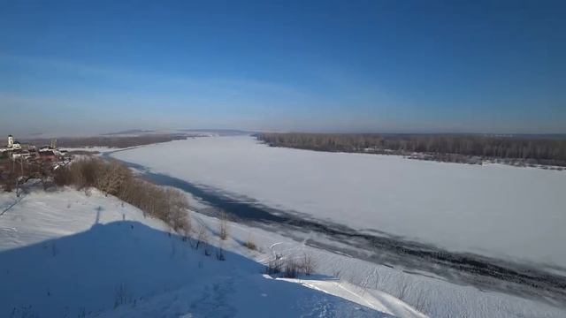 Вятские Поляны "Лысая гора"в марте. смотреть онлайн