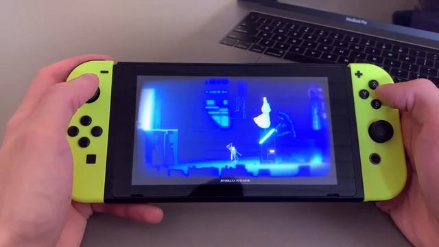 Обзор на коленке игра Narita Boy для Nintendo Switch свое мнение смотреть онлайн