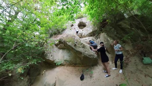 Богатырские пещеры Insta360