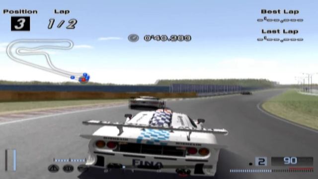 Гран Туризмо 4(Онлайн Тест Версия) БМВ Макларън F1 GTR Longtail Геймплей смотреть онлайн