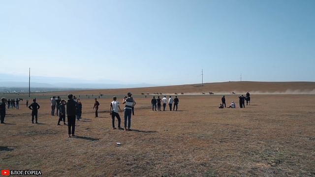 Скачки в селе Самашки, Чеченская Республика. смотреть онлайн