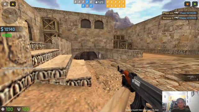 Childhood Nostalgia Games - Counter Strike 1.6 Gameplay De_dust2