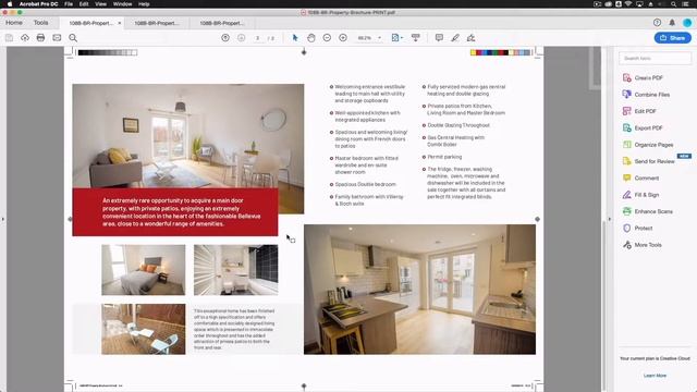 Property Brochure Design • Adobe InDesign & Photoshop смотреть онлайн