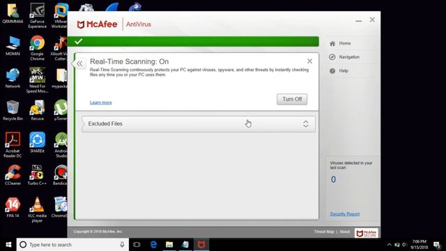 How To Temporary Disable McAfee Antivirus (Hindi) |HD| смотреть онлайн