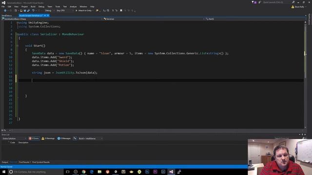 SAVE YOUR PLAYER!!! Intro to serialization in Unity 3D смотреть онлайн