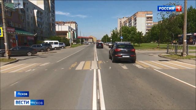 Тройная сплошная. В областном центре появилась уникальная дорожная разметка. 22.06.2020 смотреть онлайн
