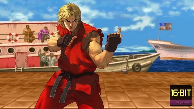 Street Fighter II: Ken's Theme (CPS-1 Remastered Music) смотреть онлайн