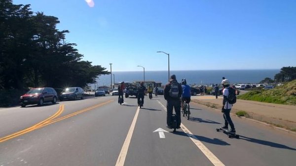 Elektronomia - Energy, electric music video with skateboards, scooters, electric unicycles