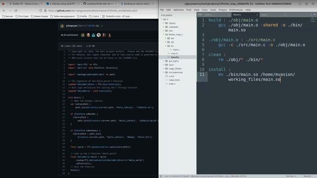 01. Подключаем Си к Flutter смотреть онлайн