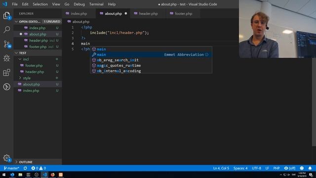 Genomgång htmlphp kmom02 med Niklas смотреть онлайн