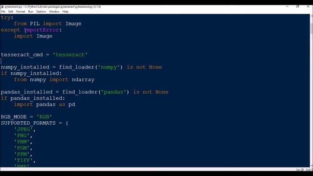 Extract texts from Image file using Python || pytesseract module смотреть онлайн