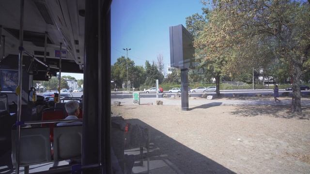 Portugal, Lisbon, bus 731 ride from Sete Rios to Pote de Água смотреть онлайн