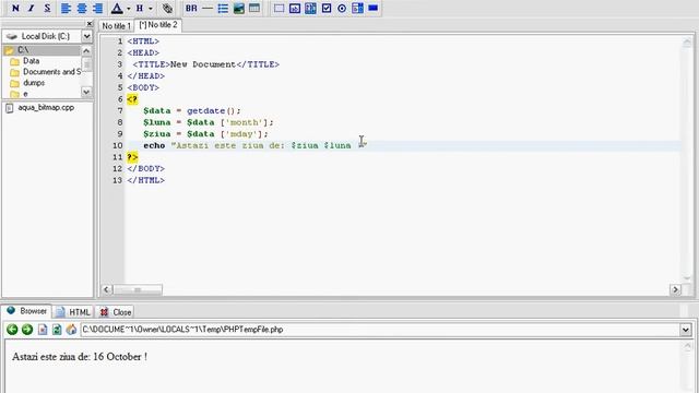 PhP GetDate Nimic mai simplu #1 смотреть онлайн